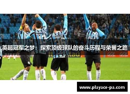 英超冠军之梦:探索顶级球队的奋斗历程与荣誉之路 英超冠军之梦:探索顶级球队的奋斗历程与荣誉之路
